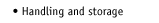 Handling and storage